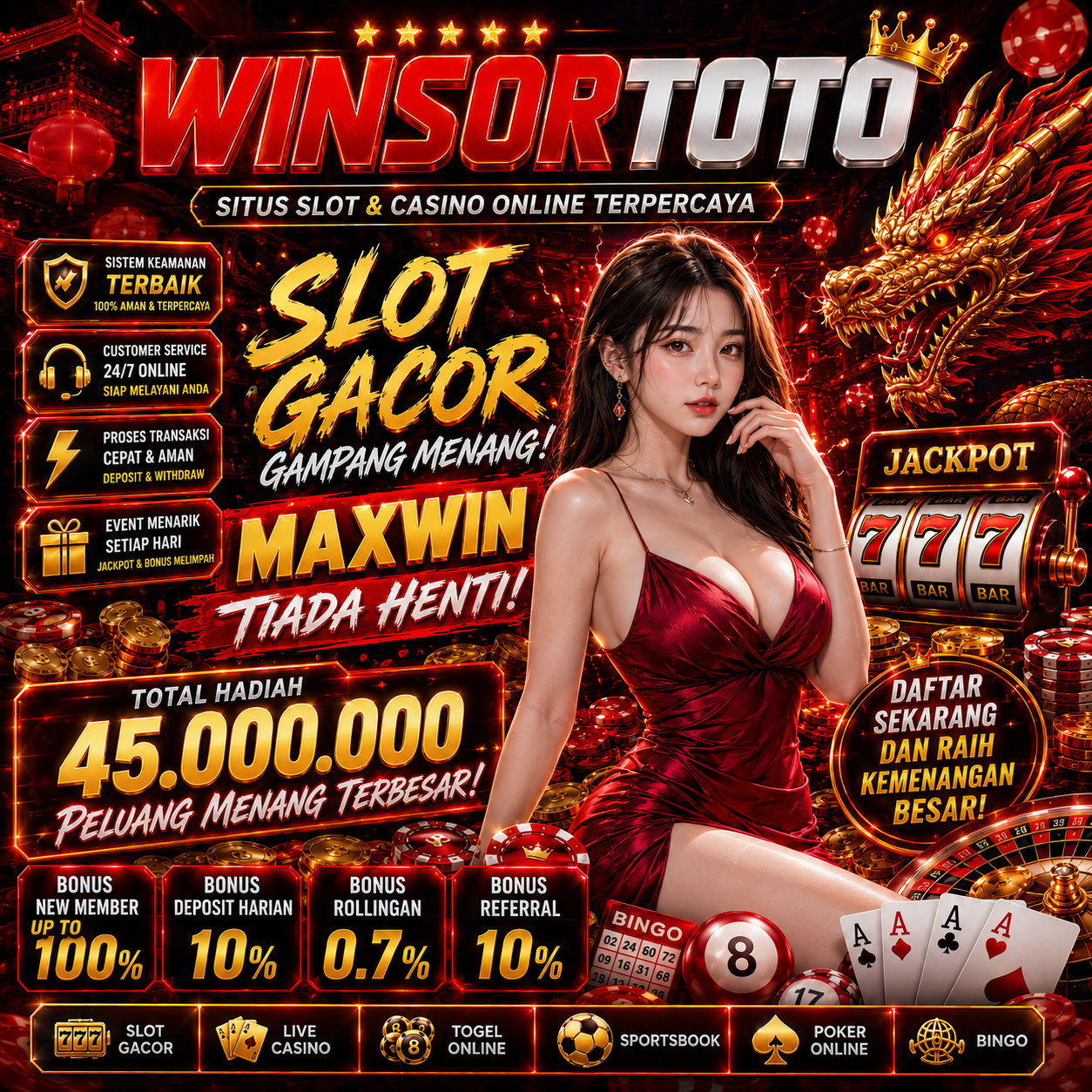 WINSORTOTO ✈️ Lapak Judi Situs Toto Slot Gacor Online Resmi Dengan Solusi Maxwin Terpercaya